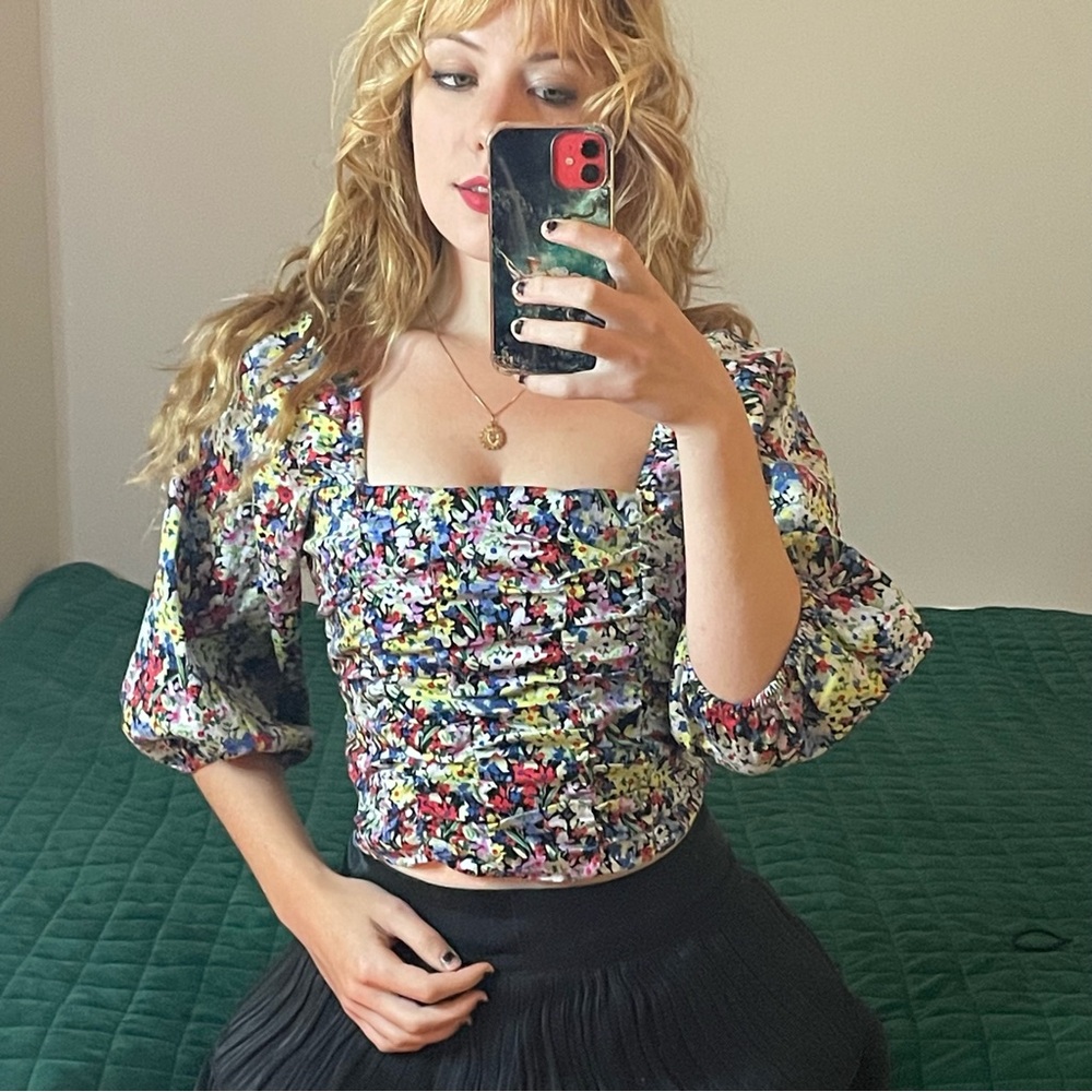 Colorful Print Top! FREE SHIPPING